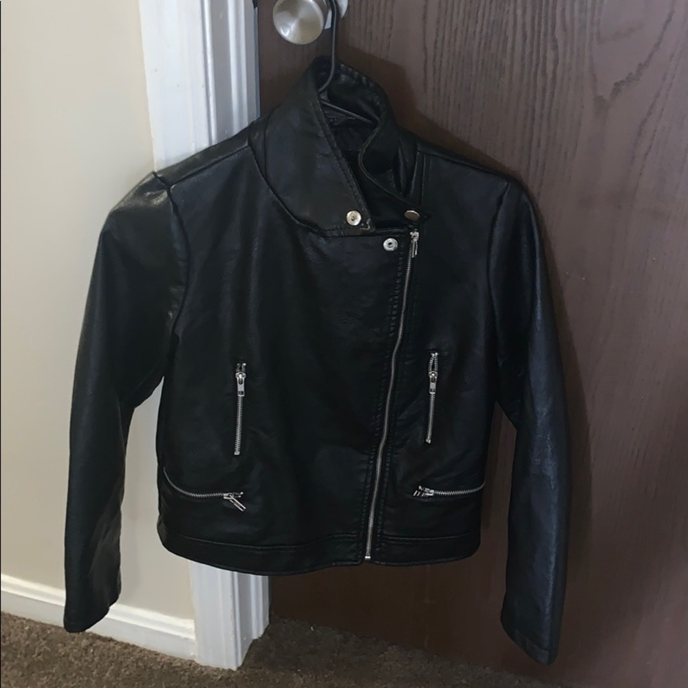 Leather jacket from forever 21